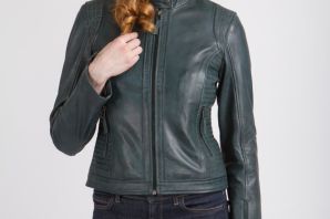 Натуральные кожаные куртки женские
