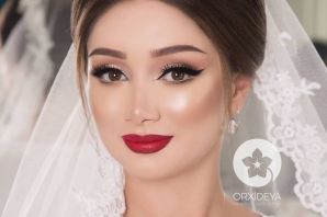 Шикарный свадебный макияж