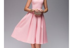 Туфли под нежно розовое платье