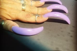 Самые длинные нарощенные ногти
