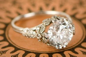 Антикварные кольца с бриллиантами