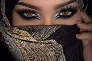 Мусульманский макияж глаз