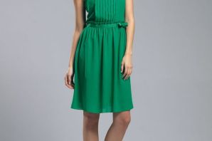 Остин платье зеленое