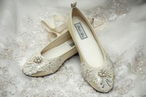 Туфли на свадьбу балетки
