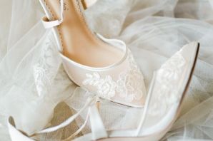 Белые туфли на свадьбу невесте