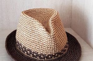 Шляпа из бисера