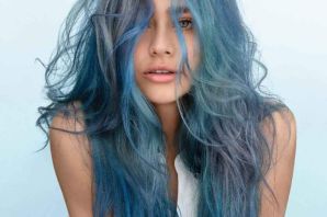 Светло голубой цвет волос