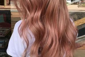 Розовый шоколад цвет волос