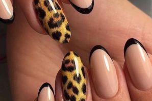Леопардовый френч