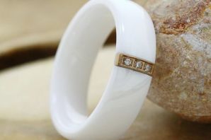 Ювелирные изделия из керамики кольца