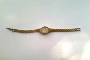 Часы с браслетом женские луч мельхиор