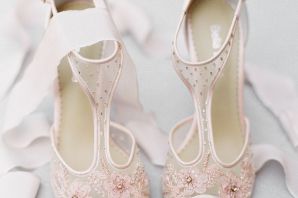 Нежные туфли на свадьбу