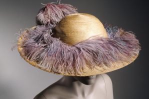 Меховые шляпы с полями женские