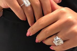 Помолвочные кольца с бриллиантом
