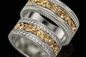 Венчальные кольца парные православные