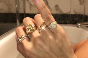 Маленькие кольца на пальцы
