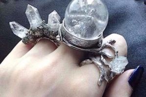 Крупные кольца из серебра