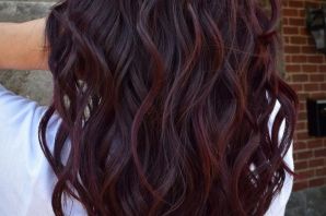 Коричневый цвет волос с красным оттенком