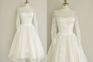Винтажное платье на свадьбу