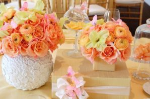 Цветочные украшения на свадьбу
