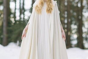 Снежное платье