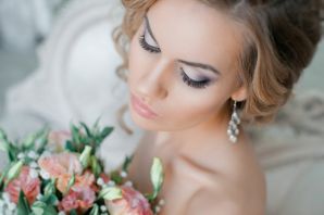 Невеста прическа и макияж