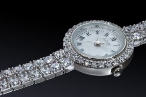 Бриллиантовые часы женские