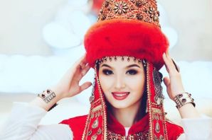 Казахские прически