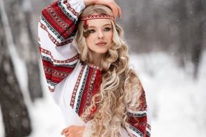 Старославянские платья
