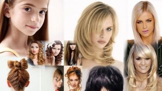 Современные прически на средние волосы женские