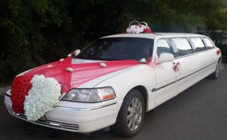 Длинная машина на свадьбу