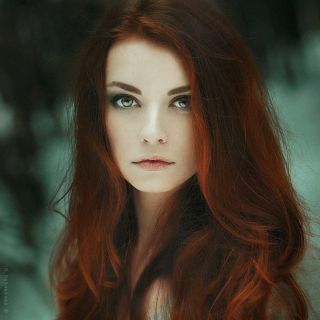 Коричнево рыжий цвет волос
