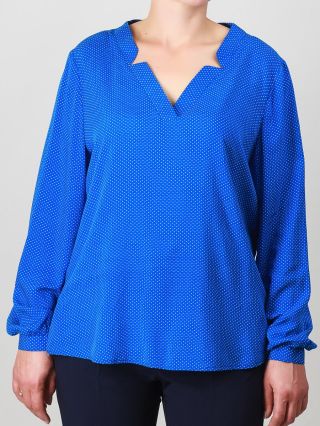 Синяя блузка