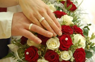 Кольца на рубиновую свадьбу