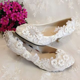 Красивые свадебные туфли