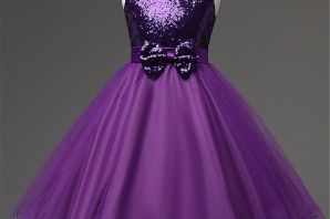 Пурпурное платье