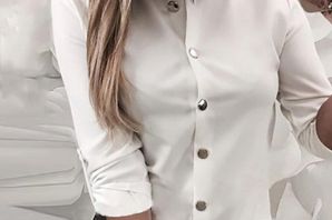 Рубашка с длинным рукавом женская