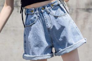 Шорты женские летние джинсовые