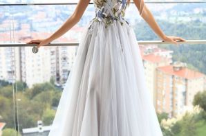 Длинные платья свадебные