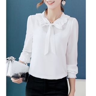Белая блузка женская