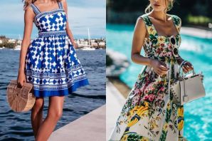 Модные женские платья на лето