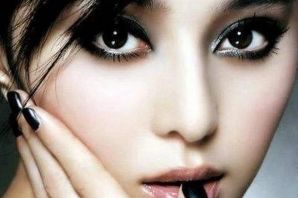 Вечерний макияж для азиатских глаз