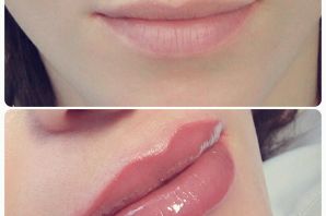Контурный макияж губ