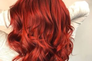 Красные оттенки волос