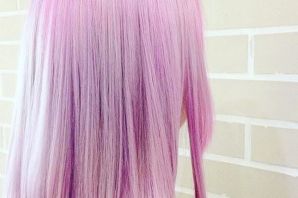 Волосы с фиолетовым оттенком