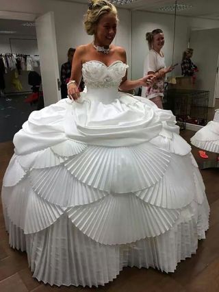 Ужасные платья на свадьбу