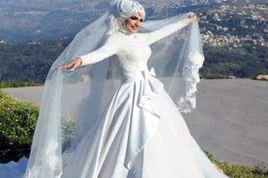 Свадебное платье для мусульманки