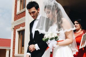 Национальное свадебное азербайджанское платье