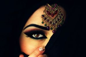 Индийский макияж глаз