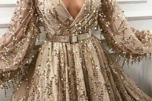 Золотое платье на свадьбу